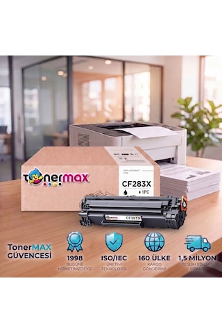 Hp Laserjet Pro M127fn Uyumlu. Toner Çipli Cf283x 2.400 Sayfa