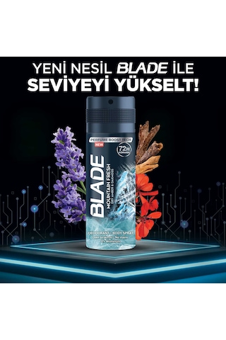 Blade Mountain Fresh Deodorant 6 x 150 ML