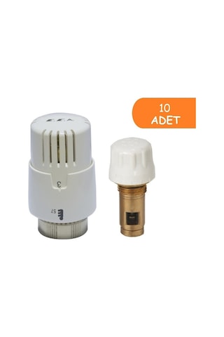 10 Adet Eca Termostatik Trv4 Kafa Grubu 41,3mm 602120813