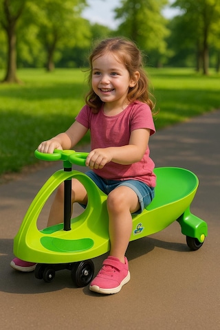 Swing Car Karınca Kaykay Yeşil