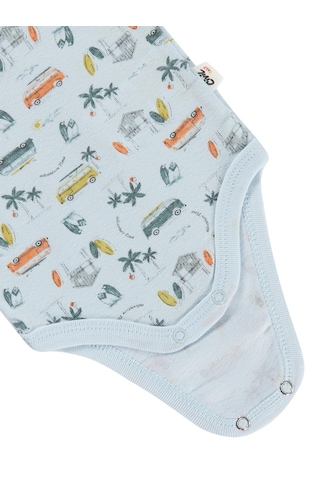 Civil Baby Safari Empirme 0-24 Ay Çıtçıtlı Badi - Mavi