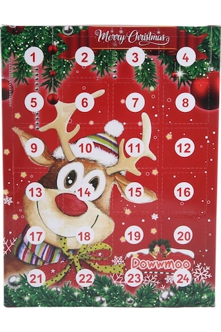 Çocuklar İçin Noel Advent Takvimleri Anahtarlık Süslemeleri Dekorasyon