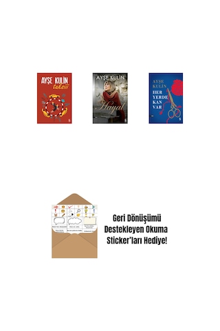 Taksiii + Hayal + Her Yerde Kan Var Ciltli + Okuma Sticker'ları