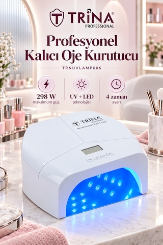 Trına Profesyonel Kalıcı Oje Kurutucu Uv Lamba 13496710