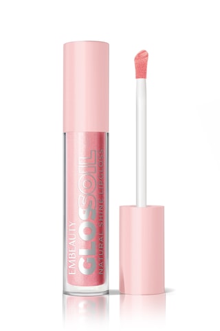 Embeauty Sugar Cloud No:1 Glossoil - Nemlendirici, Dolgunlaştırıcı Dudak Parlatıcısı Cotton Candy 01
