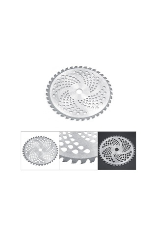 Geeroyoo 10 İnç Çelik Çim Biçme Bıçağı - 40 Dişli, Keskin Ve Dayanıklı - Bahçe Trimmerları İçin Uyumlu