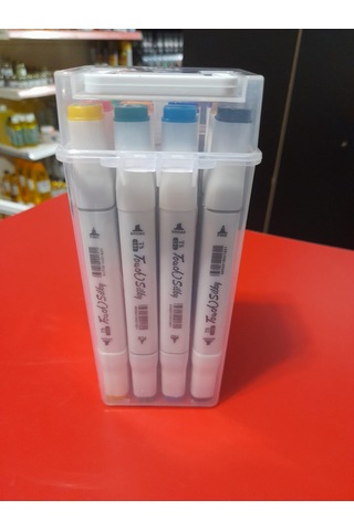 Touch Silky Çift Uçlu Artist Marker Kalemi 12'li