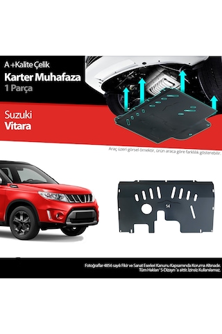 Suzuki Vitara Çelik Karter Muhafaza 2019 2020 2021 2022 2023 2024 2025