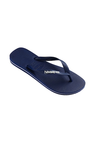 Havaianas Logo Filete Unisex Lacivert Terlik 4108555-0306 Beyaz - Lacivert