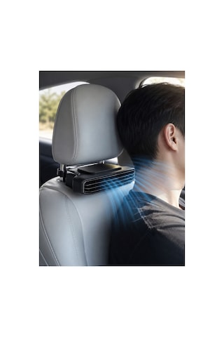 5 Kademeli Araç İçi Boyun Serinletme Fanı Güçlü Turbo Ha Akışlı Usb Şarjlı