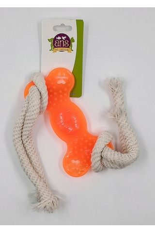Ans Köpekler İçin İpli Jel Kemik Diş Kaşıma Isırma Oyuncak 48 CM