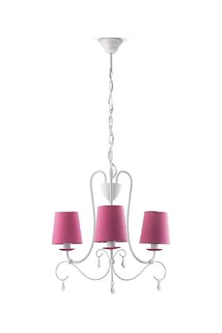 Philips Mykidsroom Princess 3'Lü Kumaş Abajur Avize-Pembe