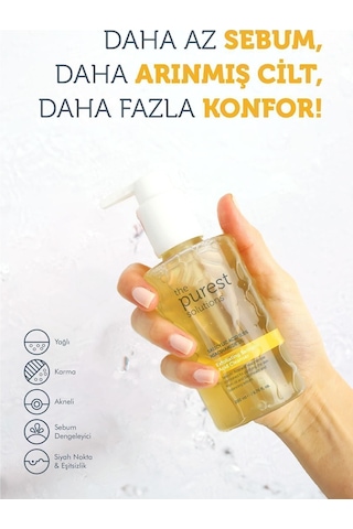 Yağlı Ve Karma Ciltler Için Siyah Nokta Karşıtı Temizleme Jeli 200 Ml