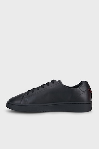 Hugo Deri Logolu Sneaker Ayakkabı Erkek Ayakkabı 50569002 007 Siyah