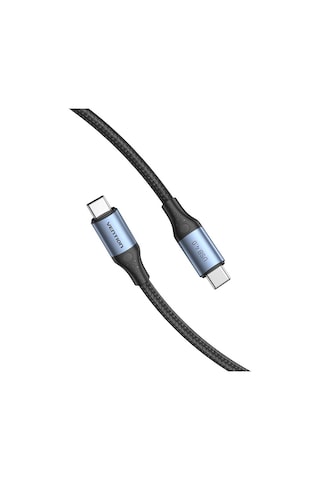 Vention Usb 4.0 Çift Type-c 240w 5a Ultra Hızlı Şarj Ve 8k Görüntü Aktarım Kablosu 1m - Gri