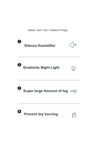 Hangfox Usb Beslemeli 180ml Nemlendirici, Islak Işık Gece Lambası, Akıllı Kuru Yakma Koruması, Ev/ofis/araç İçin, Pembe