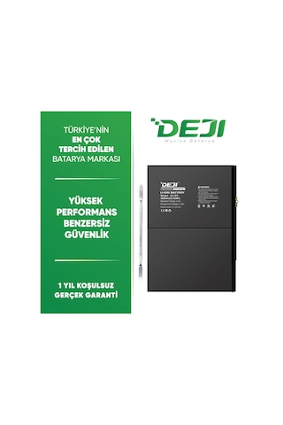 Apple Uyumlu iPad Air A1484 / A1474 / A1475 Batarya Mucize Batarya Deji