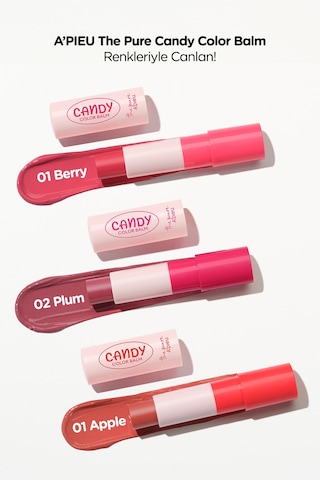 Missha A'pıeu The Pure Candy Color Balm No.02 Plum