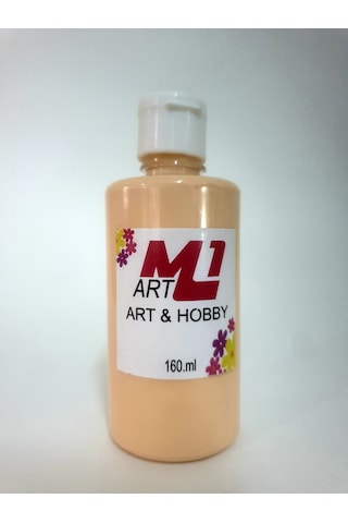 M1 Art Akrilik Boya 140gr --9 Renk Seçeneği Gri