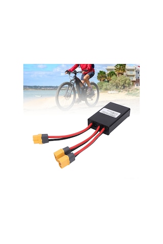 Wezone 20v-80v Elektrikli Bisiklet İki Batarya Paralel Modülü - Xt60 Arayüzlü 40a Li-po Akü Eşitli Dışarı Akım Adaptörü 250w-3000w Motor Uyumlu