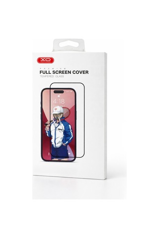 İphone 16 Pro Uyumlu Premium Temperli Cam Ekran Koruyucu - Full Screen Cover Parmak İzi Bırakmaz
