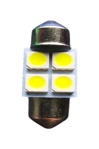 31mm 2 Adet Softit Led Ampul Canbus Plaka Tavan Bagaj Plaka Araç İç Aydınlatma Arıza Işığı Yakmaz