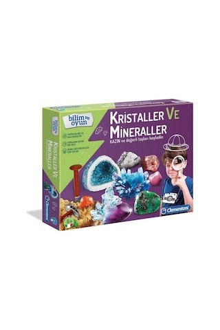 Clementoni Bilim ve Oyun Kristaller ve Mineraller Cle-64964