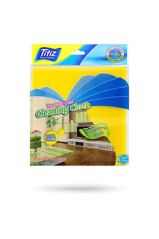 Titiz TP-701 Temizlik Bezi 3 Adet Sarı 30 x 40 CM