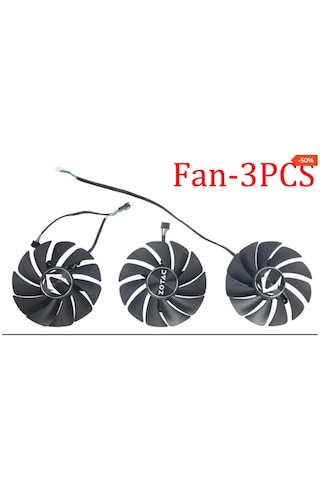 Zotac Gamıng Geforce Rtx 4070, 4070 Ti, 4080 Super Trinity Fan 1