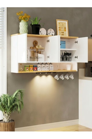 Kuzeylife Alvora Dolap Askılı Led Aydınlatma Beyaz