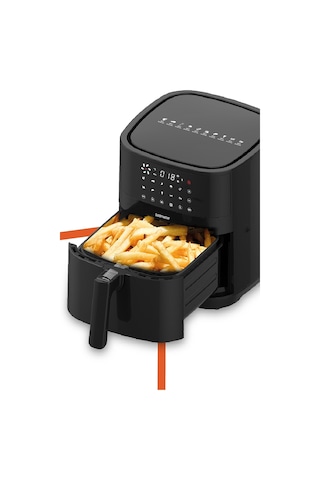 Goldmaster Smartfry 6 LT Dijital Dokunmatik 10 Ön Ayarlı Airfryer Yağsız