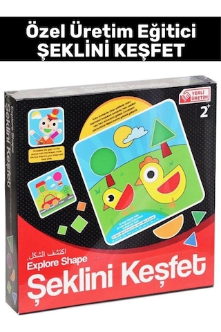 Özel Seri El Becerisi Geliştirici Renkleri Tanıma Parça Bütün İlişkisi Geliştirici Şeklini Keşfet