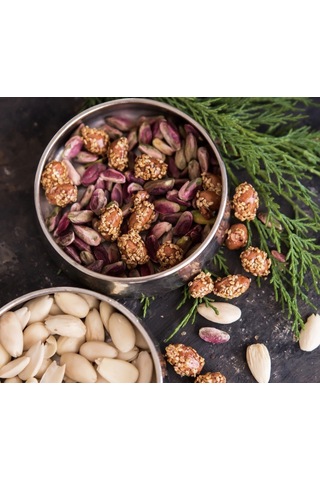 Dmt Gaziantep Bakır Kahvaltı Tabağı Kahvaltı Kasesi Çerezlik El İşlemesi Çap:10 Cm Gümüş