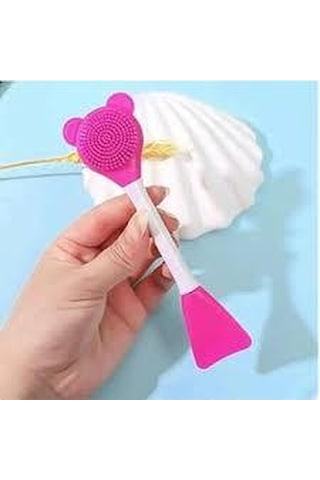 3b Trend Silikon Yüz Temizleme Ve Maske Uygulama Fırçası Pratik Cilt Bakım Aleti
