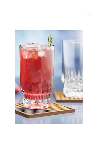 6 Lı Kristal Cam Kahve Yanı Su Bardağı Bardak Kupa 160ml