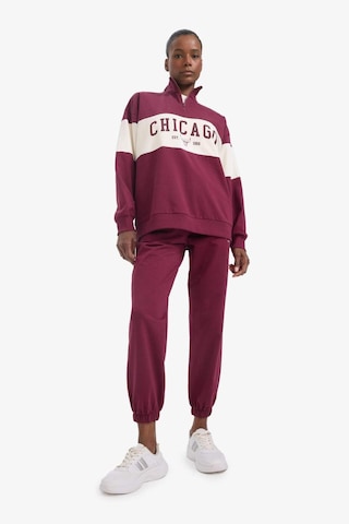 Defacto Defactofit Nba Chicago Bulls Standart Fit Cepli Jogger Paça Standart Boy Pantolon E8917ax25aubr170 Bordo