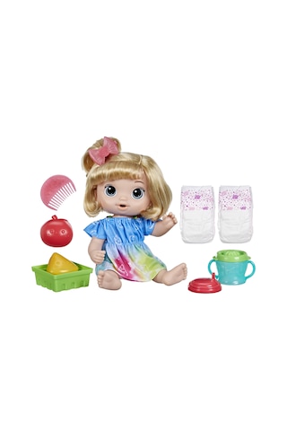 Baby Alive  Bebeğimle Eğlenceli Yudumlar Sarışın F7356