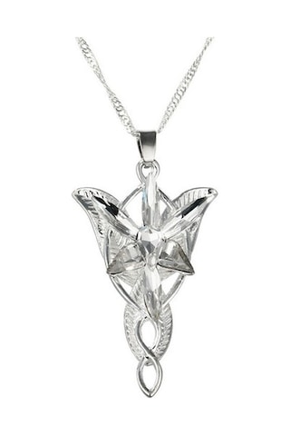 Jwl Arwen Evenstar Akşam Yıldızı Kolye Yüzüklerin Efendisi Kolyes Beyaz