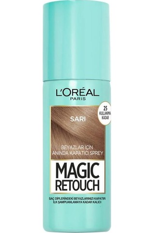 Loreal Paris Magic Retouch Beyaz Kapatıcı Sprey Sarı 75 ML