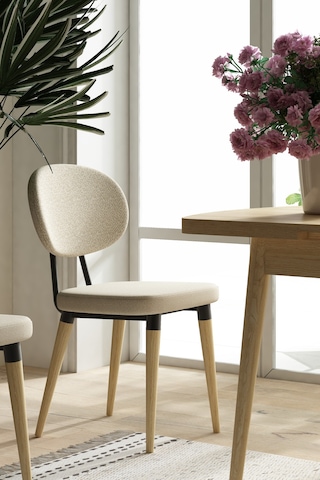 Vilinze Deniz Sandalye Golf Ahşap Mdf Açılır Mutfak Masası Takımı - 70x120+30 Cmgolf-70120ak-nn-deniz-d33-ntrl-sgmbyz Beyaz