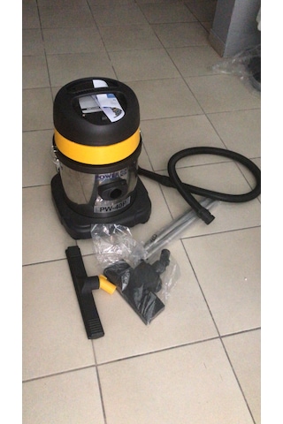 Powerwash Pw-40p Çelik Gövdeli Tek Motorlu Islak Kuru Süpürge