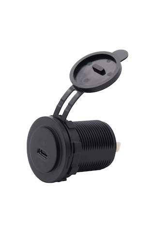 Kangvka 45w Pd Tipi C Arabaya Şarj Cihazı, 12/24v Çalışma Gerilimi, Mavi Işık, Abs Malzeme, 5v-20v Çıkış Aralığı