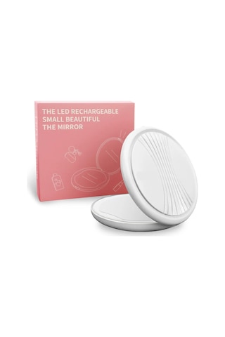 Valkyrie Led Işıklı Cep Çanta Makyaj Aynası