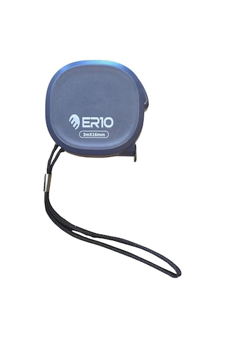 Er10 Şerit Metre Antrasit Autostop 3mx16mm D36-3016 0-99 M