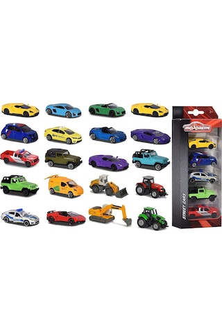 Majorette 5'li Metal Diecast Araba Seti 3+ Yaş