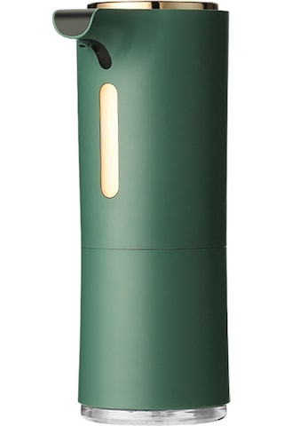 Skycity Evler İçin Dürtme Sensörlü Otomatik Köpük Sabun Dağıtıcı - 1200mah Şarj Edilebilir Batarya İle Hijyenik El Yıkama Yeşil