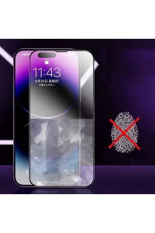 Zore Apple Uyumlu iPhone 15 Pro Max Davin Mat Seramik Ekran Koruyucu