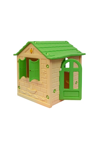 King Kids Tek Kapılı Oyun Evi Krem
