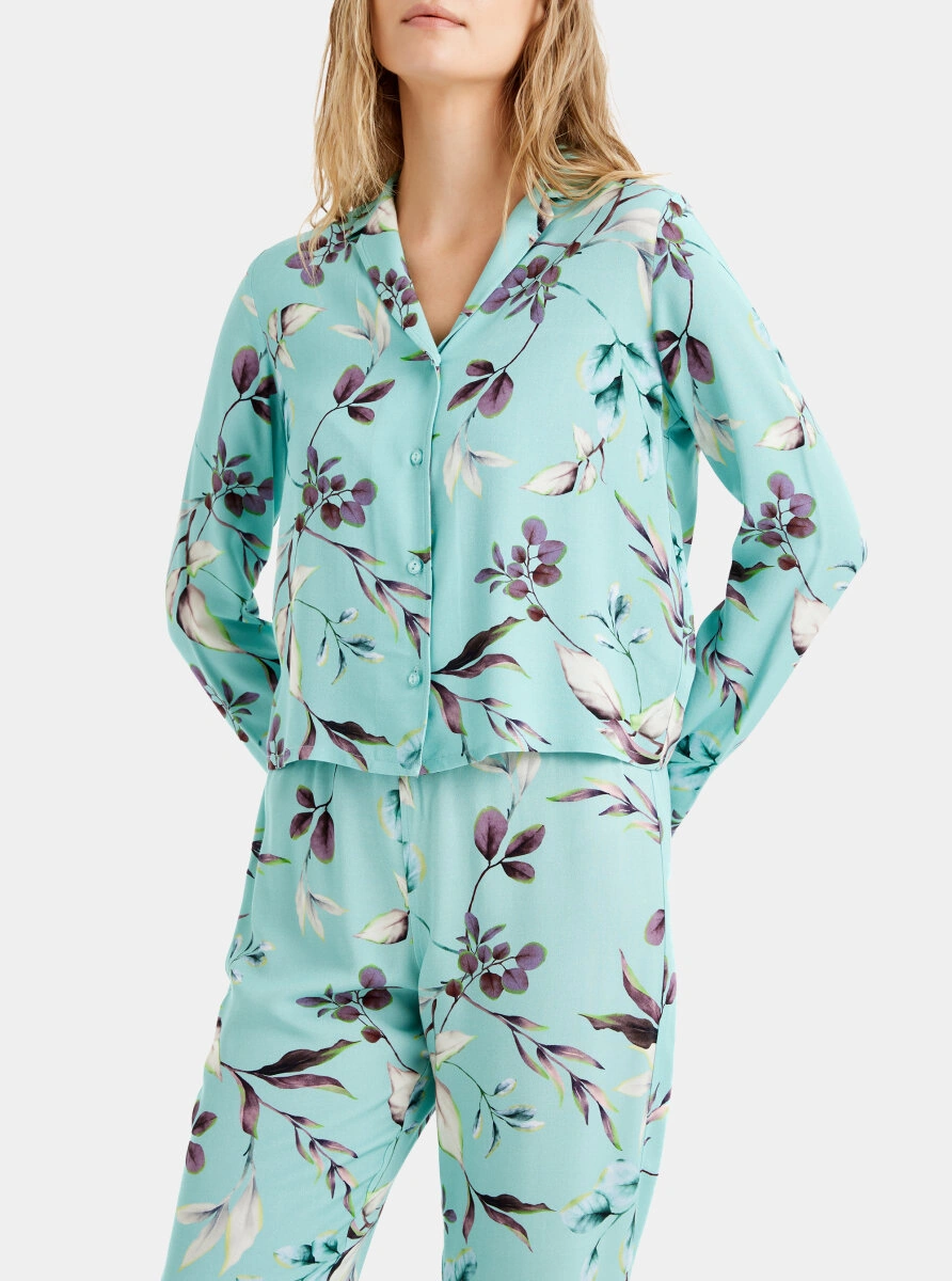 Blackspade Kadın Pijama Takımı 51662 - Desenli