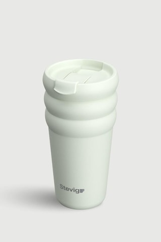 Stevig 3 Bubble Two-cap Straw Tumbler Çelik Termos 600 Ml Lightest Sky St-247 Su Yeşili